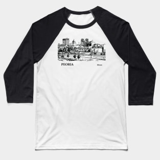 Peoria Illinois Baseball T-Shirt